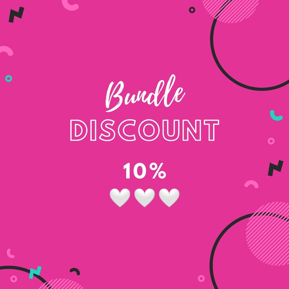 Bundle discount 10%